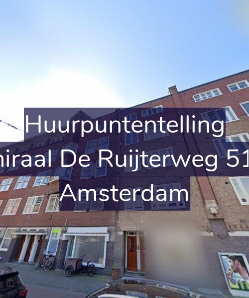 Foto gevel Huurpuntentelling voor Admiraal De Ruijterweg 519-B, Amsterdam
