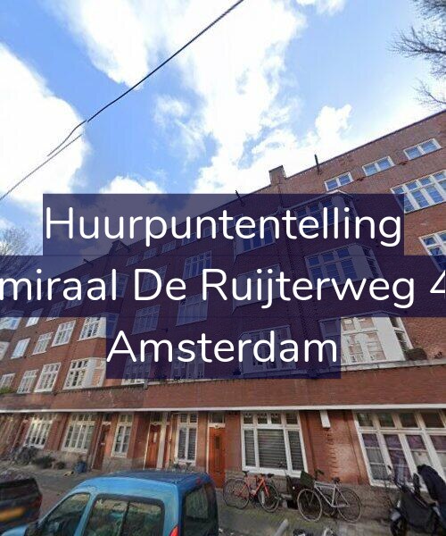 Foto gevel Huurpuntentelling voor Admiraal De Ruijterweg 441, Amsterdam