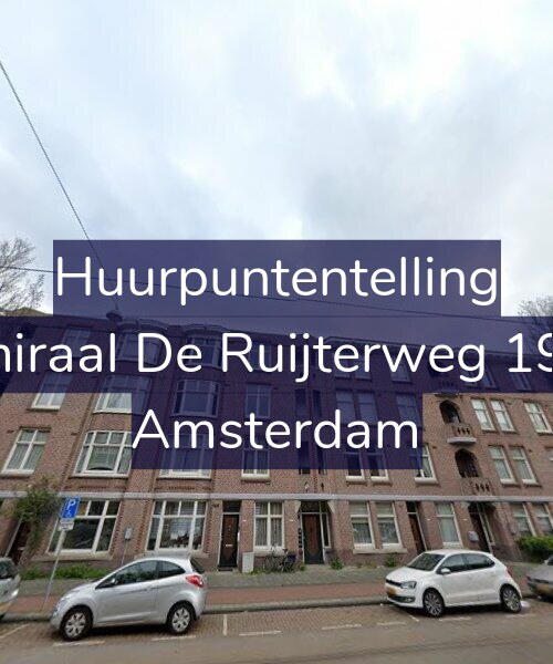 Foto gevel Huurpuntentelling voor Admiraal De Ruijterweg 198-1, Amsterdam