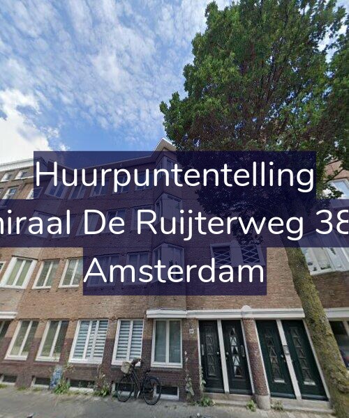 Foto gevel Huurpuntentelling voor Admiraal De Ruijterweg 386-H, Amsterdam