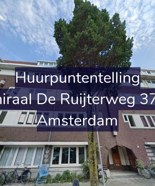 Foto gevel Huurpuntentelling voor Admiraal De Ruijterweg 370-H, Amsterdam