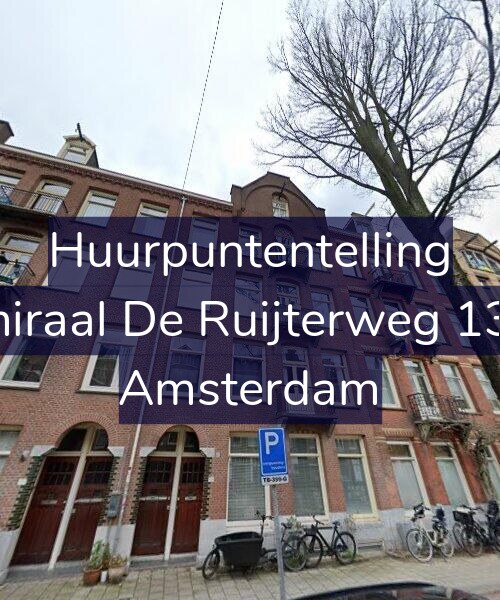 Foto gevel Huurpuntentelling voor Admiraal De Ruijterweg 136-3, Amsterdam