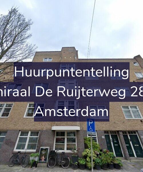 Foto gevel Huurpuntentelling voor Admiraal De Ruijterweg 287-2, Amsterdam