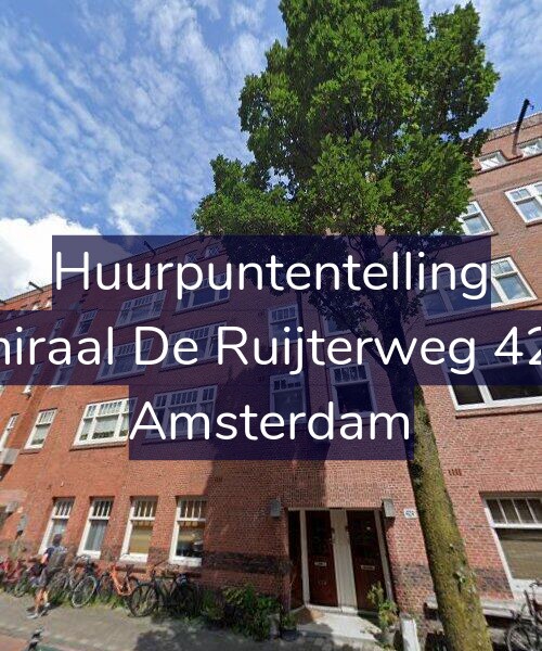Foto gevel Huurpuntentelling voor Admiraal De Ruijterweg 426-1, Amsterdam