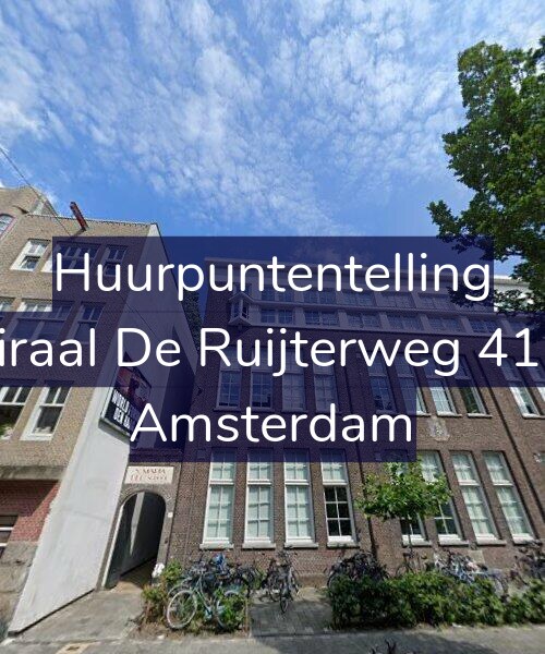 Foto gevel Huurpuntentelling voor Admiraal De Ruijterweg 410-B4, Amsterdam