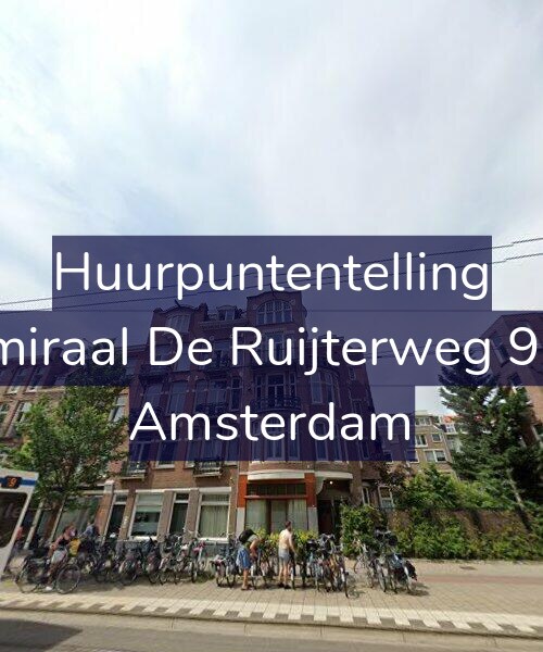 Foto gevel Huurpuntentelling voor Admiraal De Ruijterweg 95-B, Amsterdam