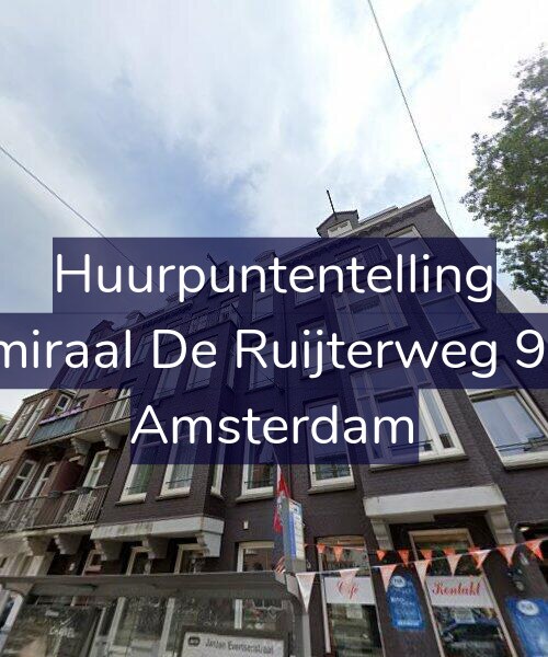 Foto gevel Huurpuntentelling voor Admiraal De Ruijterweg 94-2, Amsterdam
