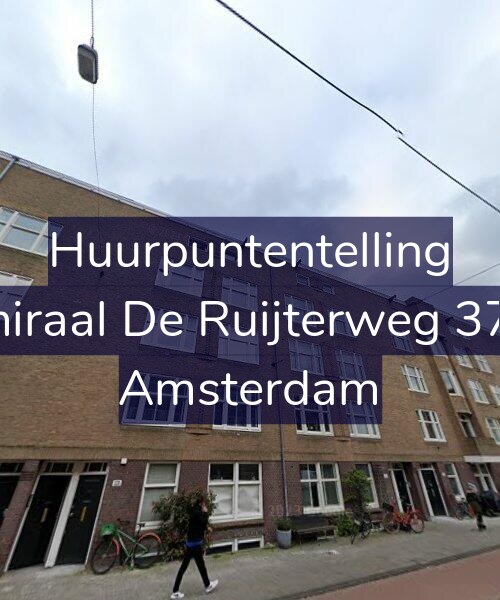 Foto gevel Huurpuntentelling voor Admiraal De Ruijterweg 375-1, Amsterdam