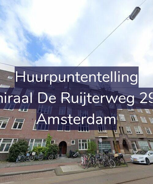 Foto gevel Huurpuntentelling voor Admiraal De Ruijterweg 290-1, Amsterdam