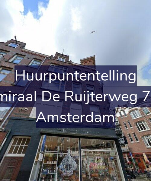 Foto gevel Huurpuntentelling voor Admiraal De Ruijterweg 77-2, Amsterdam