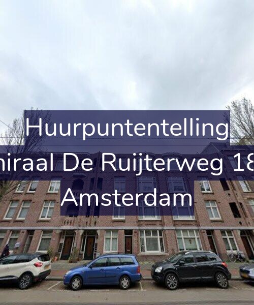 Foto gevel Huurpuntentelling voor Admiraal De Ruijterweg 182-2, Amsterdam