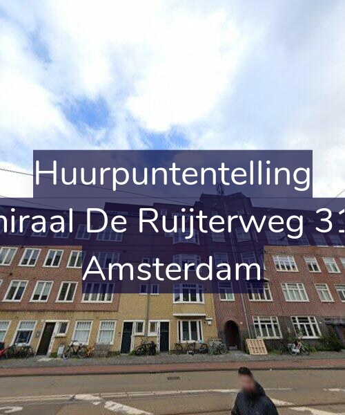 Foto gevel Huurpuntentelling voor Admiraal De Ruijterweg 316-E, Amsterdam