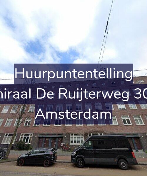 Foto gevel Huurpuntentelling voor Admiraal De Ruijterweg 302-2, Amsterdam