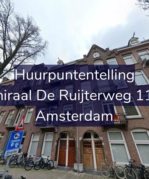 Foto gevel Huurpuntentelling voor Admiraal De Ruijterweg 116-2, Amsterdam