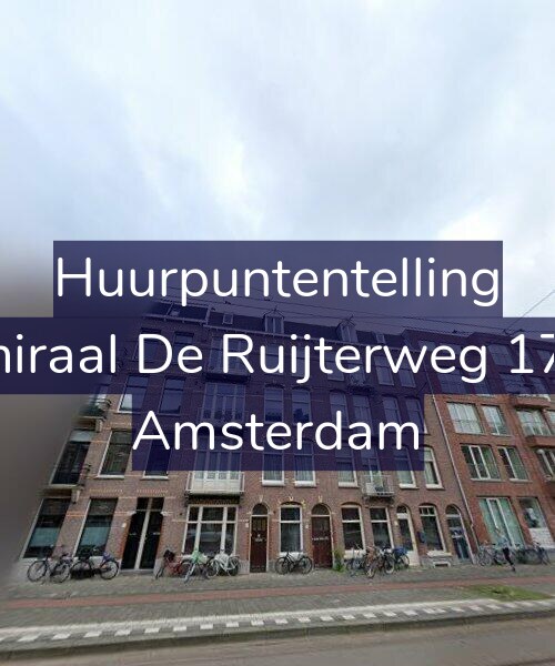 Foto gevel Huurpuntentelling voor Admiraal De Ruijterweg 170-2, Amsterdam