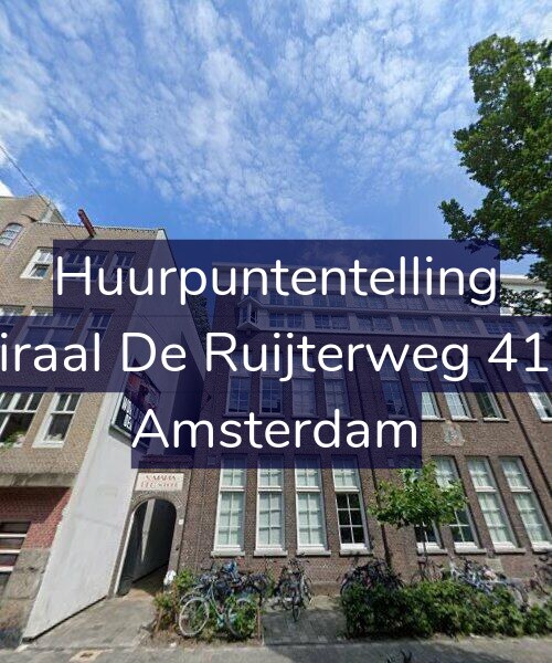 Foto gevel Huurpuntentelling voor Admiraal De Ruijterweg 410-F3, Amsterdam