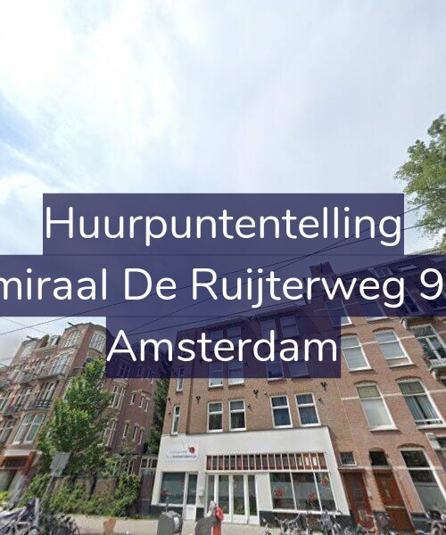 Foto gevel Huurpuntentelling voor Admiraal De Ruijterweg 97-2, Amsterdam