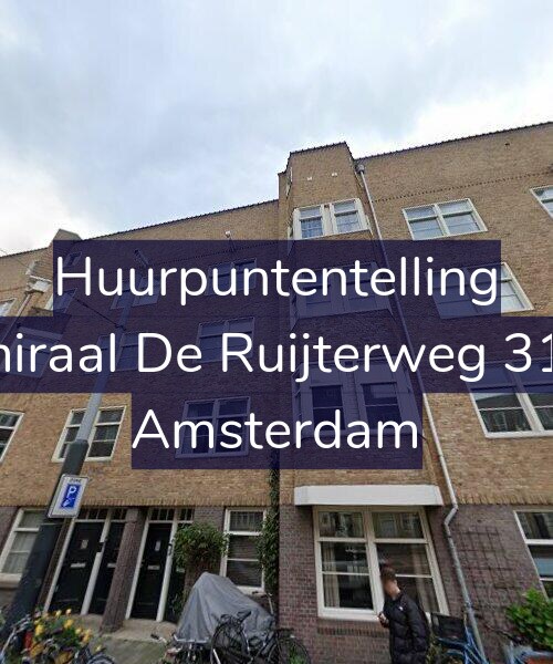 Foto gevel Huurpuntentelling voor Admiraal De Ruijterweg 317-2, Amsterdam