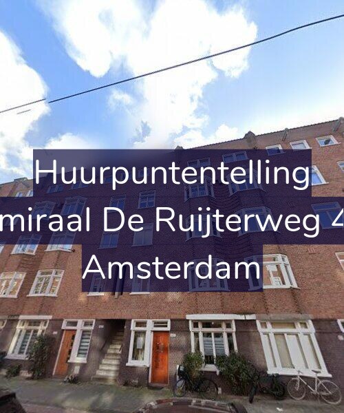 Foto gevel Huurpuntentelling voor Admiraal De Ruijterweg 469, Amsterdam