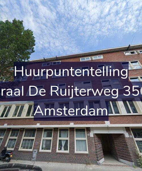 Foto gevel Huurpuntentelling voor Admiraal De Ruijterweg 356-AH, Amsterdam
