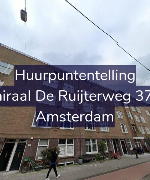 Foto gevel Huurpuntentelling voor Admiraal De Ruijterweg 375-H, Amsterdam