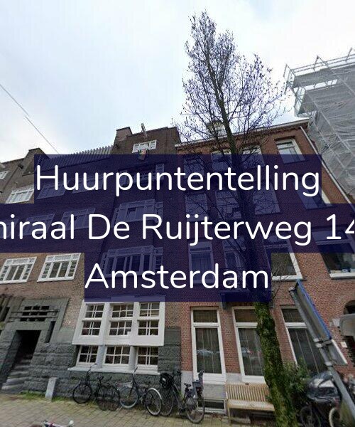 Foto gevel Huurpuntentelling voor Admiraal De Ruijterweg 148-3, Amsterdam