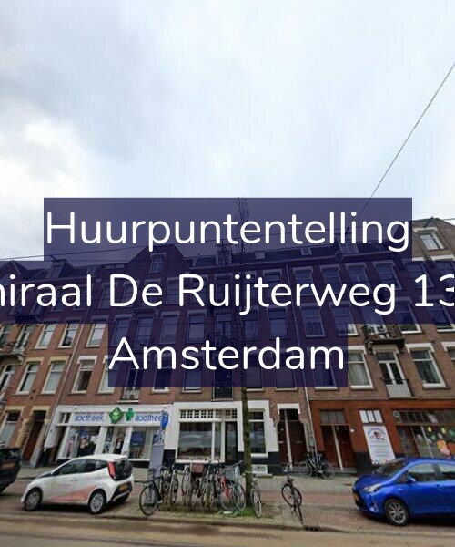 Foto gevel Huurpuntentelling voor Admiraal De Ruijterweg 131-H, Amsterdam