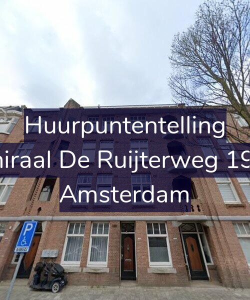 Foto gevel Huurpuntentelling voor Admiraal De Ruijterweg 193-H, Amsterdam
