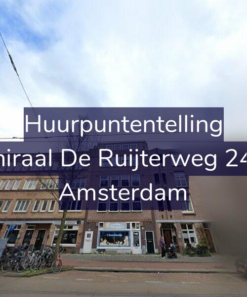 Foto gevel Huurpuntentelling voor Admiraal De Ruijterweg 246-1, Amsterdam