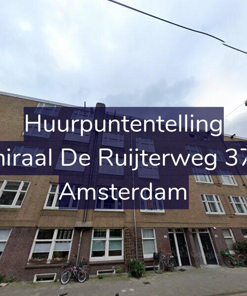 Foto gevel Huurpuntentelling voor Admiraal De Ruijterweg 373-3, Amsterdam