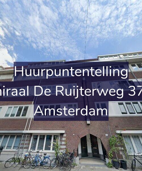 Foto gevel Huurpuntentelling voor Admiraal De Ruijterweg 374-H, Amsterdam