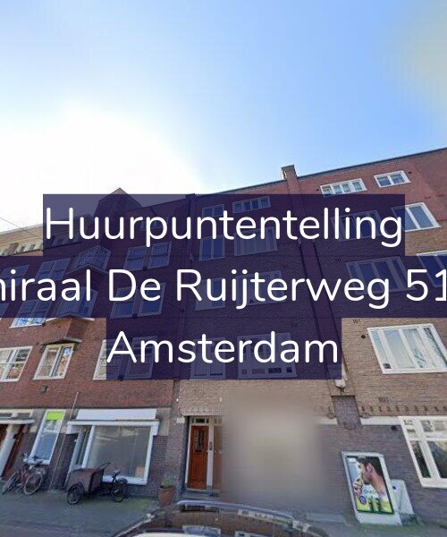 Foto gevel Huurpuntentelling voor Admiraal De Ruijterweg 519-G, Amsterdam