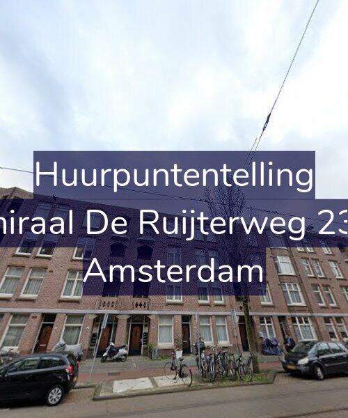 Foto gevel Huurpuntentelling voor Admiraal De Ruijterweg 236-1, Amsterdam