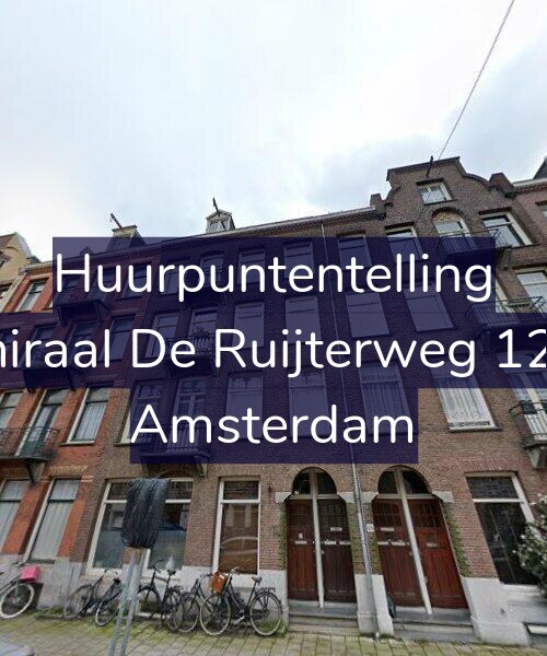 Foto gevel Huurpuntentelling voor Admiraal De Ruijterweg 128-H, Amsterdam