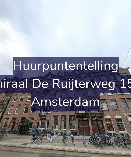 Foto gevel Huurpuntentelling voor Admiraal De Ruijterweg 159-1, Amsterdam