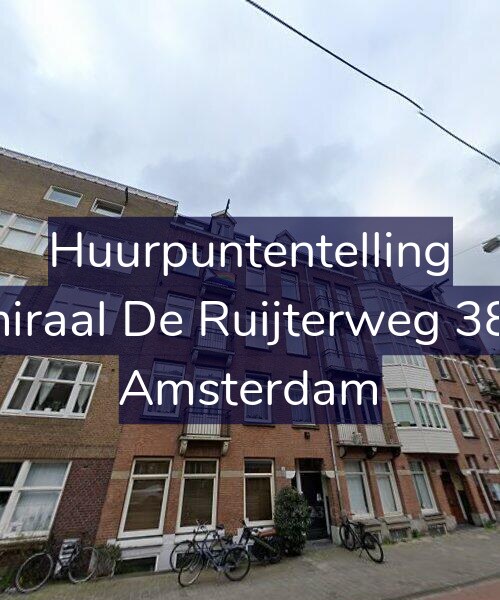 Foto gevel Huurpuntentelling voor Admiraal De Ruijterweg 385-1, Amsterdam