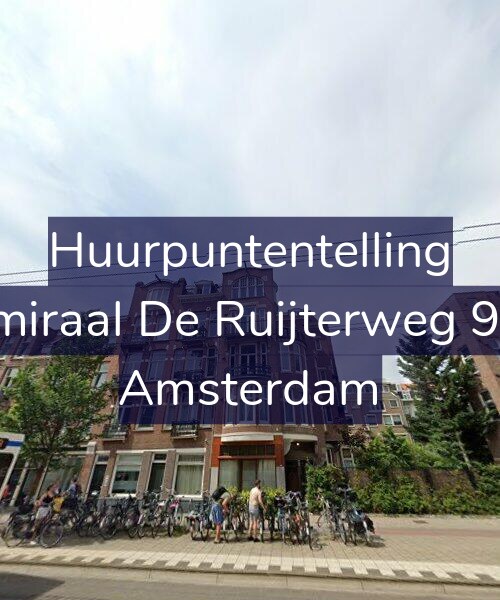 Foto gevel Huurpuntentelling voor Admiraal De Ruijterweg 95-E, Amsterdam
