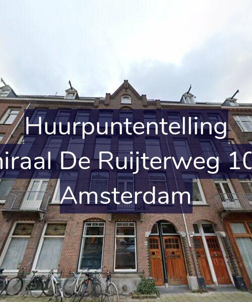 Foto gevel Huurpuntentelling voor Admiraal De Ruijterweg 108-H, Amsterdam
