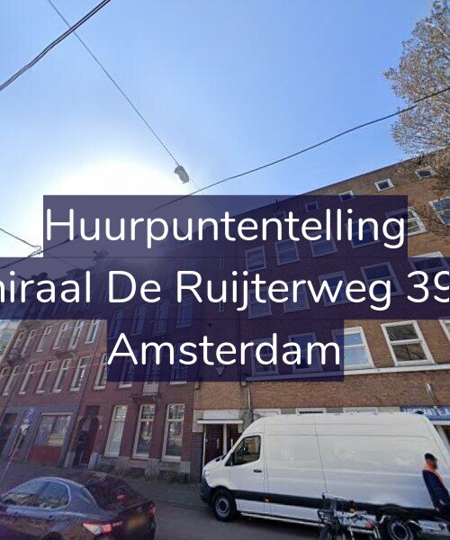 Foto gevel Huurpuntentelling voor Admiraal De Ruijterweg 399-H, Amsterdam