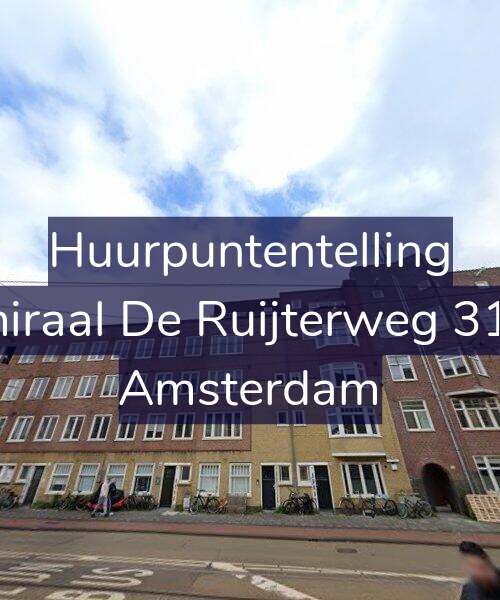 Foto gevel Huurpuntentelling voor Admiraal De Ruijterweg 318-C, Amsterdam