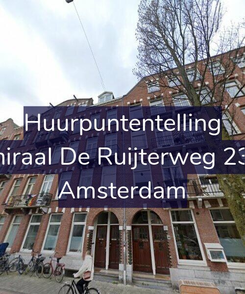 Foto gevel Huurpuntentelling voor Admiraal De Ruijterweg 239-3, Amsterdam