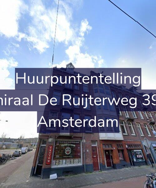 Foto gevel Huurpuntentelling voor Admiraal De Ruijterweg 391-2, Amsterdam