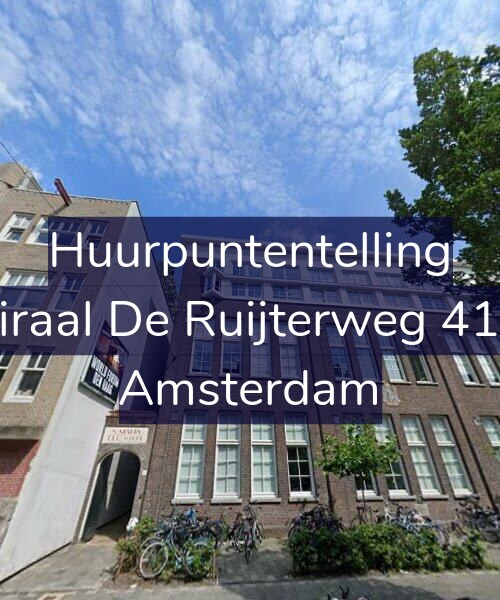 Foto gevel Huurpuntentelling voor Admiraal De Ruijterweg 410-F6, Amsterdam