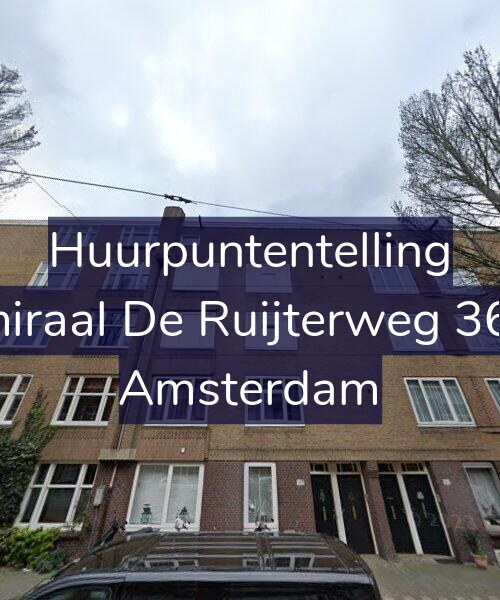 Foto gevel Huurpuntentelling voor Admiraal De Ruijterweg 365-3, Amsterdam