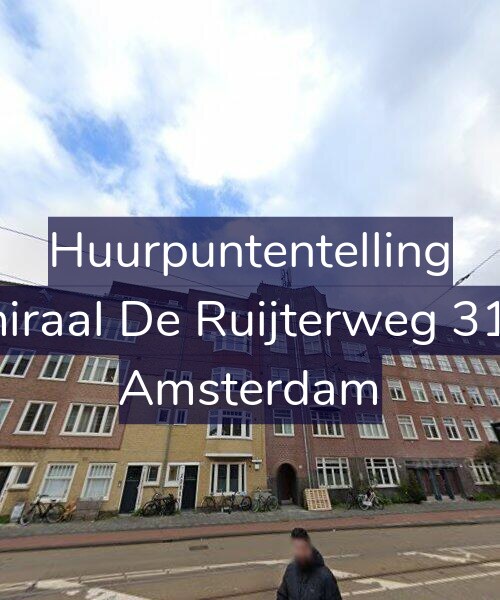 Foto gevel Huurpuntentelling voor Admiraal De Ruijterweg 316-A, Amsterdam