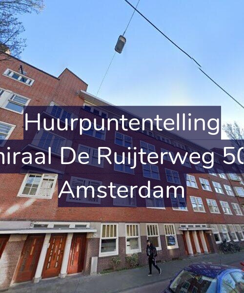 Foto gevel Huurpuntentelling voor Admiraal De Ruijterweg 507-2, Amsterdam