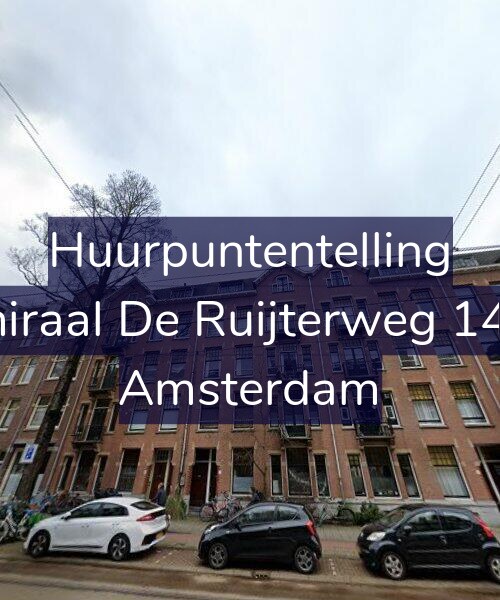 Foto gevel Huurpuntentelling voor Admiraal De Ruijterweg 145-H, Amsterdam