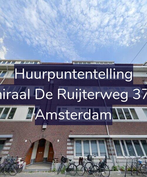 Foto gevel Huurpuntentelling voor Admiraal De Ruijterweg 376-H, Amsterdam