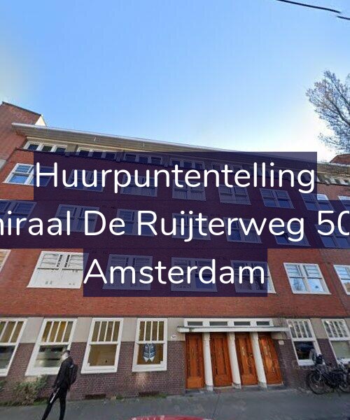 Foto gevel Huurpuntentelling voor Admiraal De Ruijterweg 509-H, Amsterdam