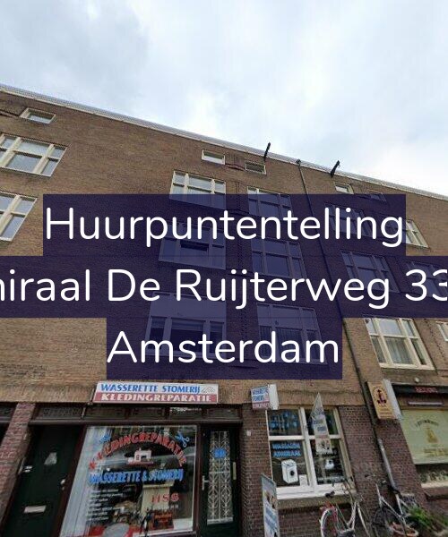 Foto gevel Huurpuntentelling voor Admiraal De Ruijterweg 335-H, Amsterdam